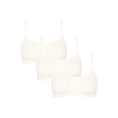 Afbeelding van Sloggi 3PACK GO Daily Bustier, Dames, Maat: Medium, Silk white