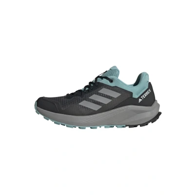 Afbeelding van Adidas Terrex Trailrider W Trail hardloopschoenen, Dames, Maat: 42, Core black/grey three/grey two Kunststof/ textiel