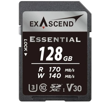 Afbeelding van Exascend Essential UHS I SD Card(V30) 128GB