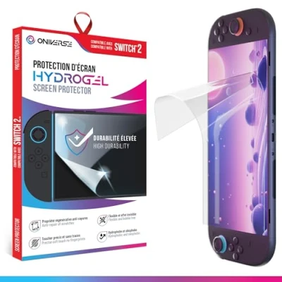 Afbeelding van Oniverse Nintendo Switch 2 Hydrogel Beschermende Screenprotector