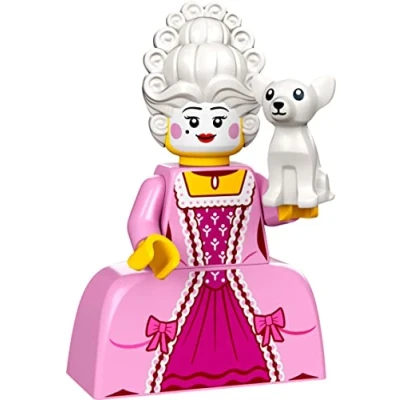 Afbeelding van LEGO Verzamelbare Minifiguren Serie 24 Rococo Aristocrat 71037 Veelkleurig