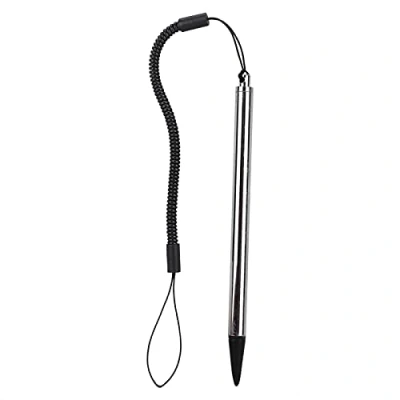 Afbeelding van Springtouw Touch Pen Schilderen Resistief touchscreen Hardtip Stylus voor POS/PDA/Industriële PC/Auto Navigatior, enz. (Zilver)