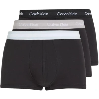 Afbeelding van Calvin Klein Underwear Stretch LOW RISE Trunk 5 PACK Onderbroeken, Heren, Maat: XS, Black/multicolor