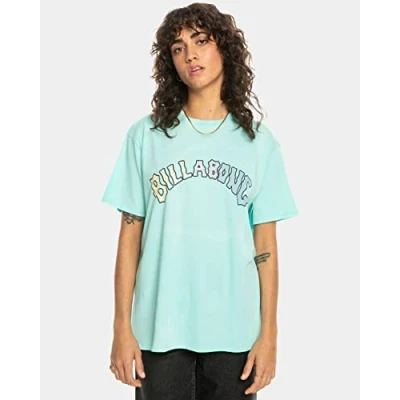 Afbeelding van Billabong Mahalo Tshirt print, Dames, Maat: Small, Pure aqua