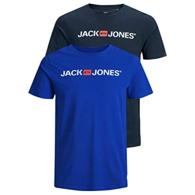 Afbeelding van Jack &amp; Jones T shirt voor heren, set van 3 stuks, XL