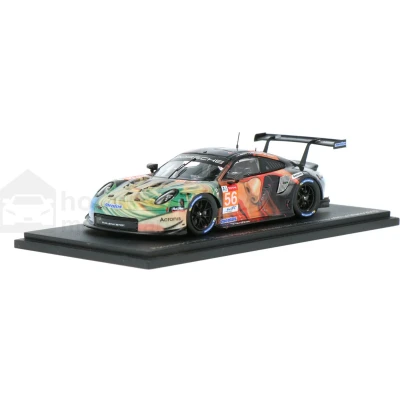 Afbeelding van Porsche 911 RSR Spark Modelauto 1:43 2019 Jörg Bergmeister / Patrick Lindsey Egidio Perfetti