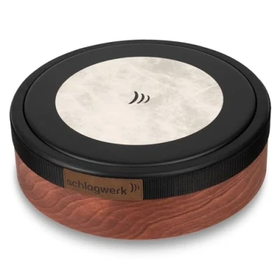 Afbeelding van Schlagwerk RTB14RED Bodhran Neotrad Red Brown frame drum