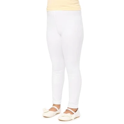 Afbeelding van Merry Style MS MS10 225 LE new Meisjes Leggings Sport Vrijetijdsbroek Lang Katoen Sportbroek Wit 158