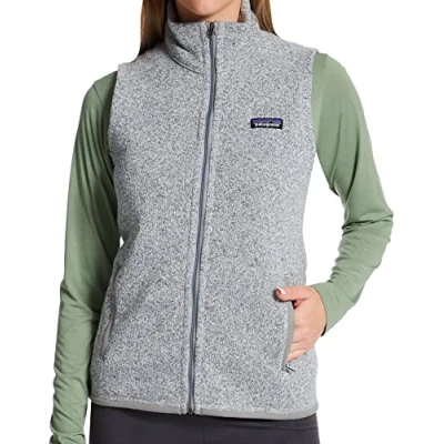 Afbeelding van Patagonia Better Sweater Bodywarmer, Dames, Maat: Medium, Birch white