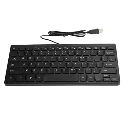 Afbeelding van Mini Toetsenbord, ABS Toetsenbord USB Bedraad Waterdicht Multimedia Kaypad Draagbare Laptop Accessoires K1000 voor en Desktop