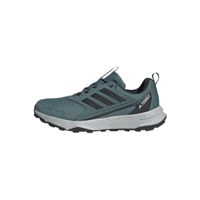 Afbeelding van adidas Heren Terrex Tracefinder 2 CLIMAPROOF Trail Running Shoes, preloved teal/core black/semi lucid blue, 40 EU