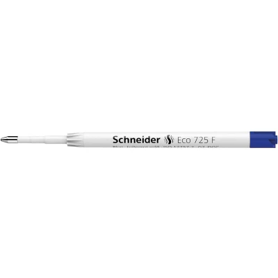 Afbeelding van 10x Balpenvulling Schneider Eco 725 F blauw