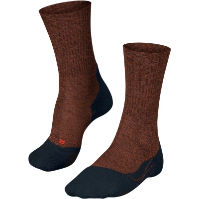 Afbeelding van FALKE TK2 Wool Heren Wandel Sok 16394 8182 samba orange 46 48