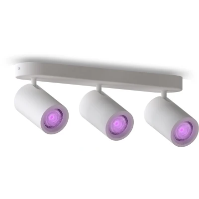 Afbeelding van Calex Smart Plafondlamp 3 Lichts Slimme Opbouwspot Ovaal Wit