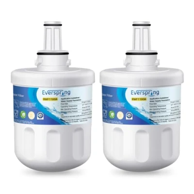 Afbeelding van EVERSPRING Vervangende koelkast waterfilter voor Samsung DA29 00003F, 00003G, Aqua Pure Plus Hafin, 00003B, 00003A, DA97 06317A, RFC1100A, 2 pack (met factuur)