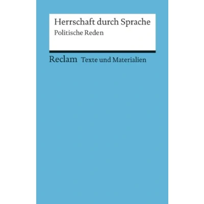 Afbeelding van Herrschaft durch Sprache