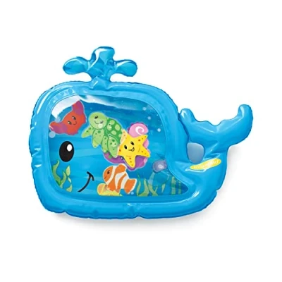 Afbeelding van Infantino 3months+ buik tijd, kinderstoel spelen Pat Water Mat, Blauw, 1 Count (Pack van 1)