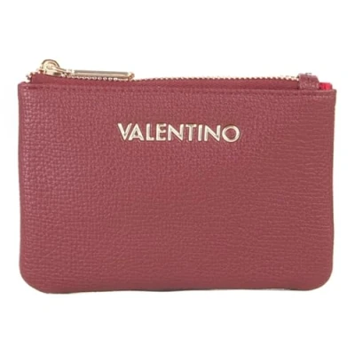 Afbeelding van VALENTINO Potloodetui Stereo Re Coin Purse Rosso Scuro Donkerrood
