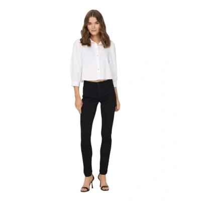 Afbeelding van ONLY Regular SOFT Ultimate Black Slim fit jeans, Dames, Maat: XSx32, denim