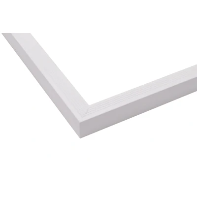 Afbeelding van Daktrim Wit Aluminium Buitenhoek 4.5 x 50 cm Per Stuk