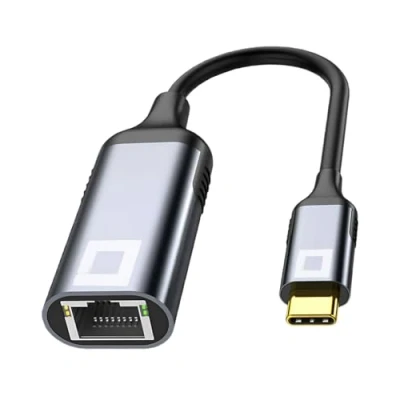 Afbeelding van Co2® USB C Ethernet Adapter Kabel Gigabit 1000 Mbps Rj45