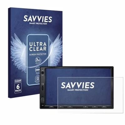 Afbeelding van Savvies (6 Stuks) Schermbeschermer voor Atoto F7 WE Screen Protector Ultra Transparant