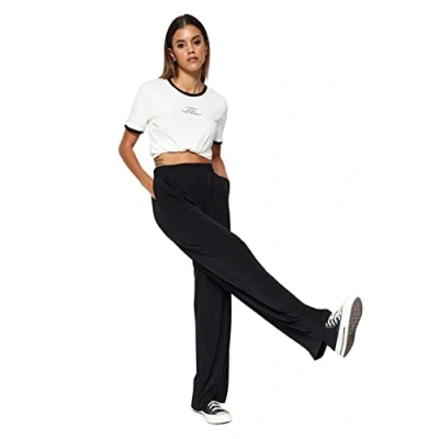 Afbeelding van Trendyol TWOSS23PL00129 Volwassenen Vrouwen Zwart L