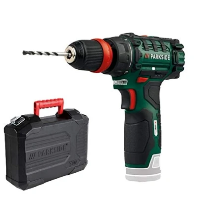 Afbeelding van Parkside PBSA 12 X12V accuboormachine, spindelvergrendeling, led, in koffer (zonder oplader en accu)
