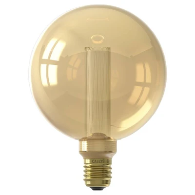 Afbeelding van LED Filament Crown Goud Globe G125 E27 3,5 W 120 lm 1800K Dimbaar