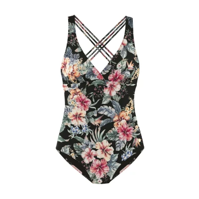 Afbeelding van Lascana Badpak Salsa met een modellerend effect en trendy gekruiste banden