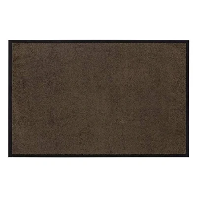Afbeelding van andiamo deurmat Verdi vuilvangmat voor de ingang van het huis ideaal als binnen of in overdekte buitenruimte voetveger voordeur 120 x 180 cm bruin