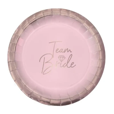 Afbeelding van Amscan Borden &#039;Team Bride&#039; 23 cm 8 stuks