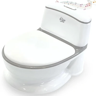 Afbeelding van Venture Pote Plus My First WC Potty (Grijs) Mother &amp; Baby Award Gouden Winnaar 2023 voor Beste Zindelijkheidstraining Product
