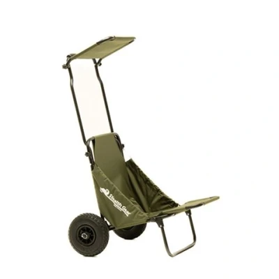 Afbeelding van Stealth Gear Transport Trolley M2 Bosgroen met Zonnedak