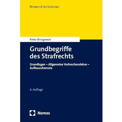 Afbeelding van Grundbegriffe des Strafrechts: Grundlagen Allgemeine Verbrechenslehre Aufbauschemata unverbindliche Preisempfehlung