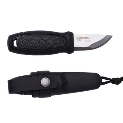 Afbeelding van Morakniv met zwarte kunststof handgreep Eldris Neck Knife, zwart, One Size