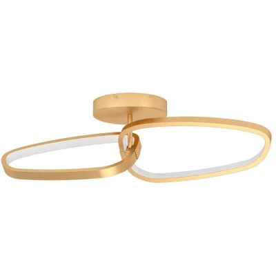 Afbeelding van Stars of Light Design plafondlamp Lodosa goud 72cm 390204
