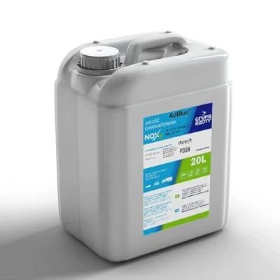 Afbeelding van AdBlue 20 liter, zeer zuivere ureumoplossing voor SCR uitlaatgasbehandeling, 20/25 hoge kwaliteit (20 liter)
