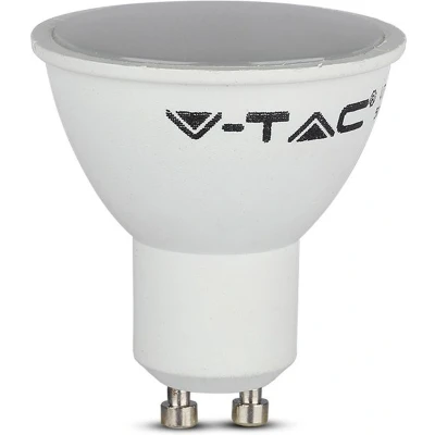 Afbeelding van V TAC VT 1975 N GU10 LED Spots Melkachtig 110 IP20 Wit 4.5W 400 Lumen 4000K