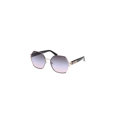 Afbeelding van Guess Zonnebril, Dames, Maat: One Size, Nero viola sfumato specchiato