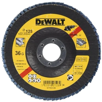 Afbeelding van DeWalt Accessoires Lamellen schuurschijf, Ø125mm, K36 DT3308 QZ 10 stuks