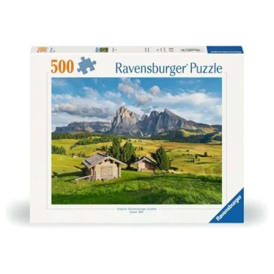 Afbeelding van Erwachsenenpuzzle 500 Teile Dolomitenidylle Seiser Alm