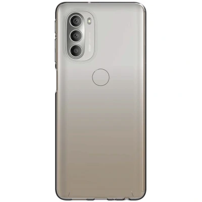 Afbeelding van Motorola Moto G51 Hoesje Siliconen en TPU (zacht) iMoshion Softcase/Backcover Transparant Telefoonhoesje