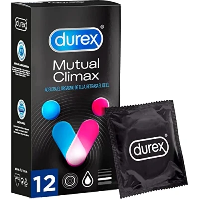 Afbeelding van Durex 5052197027105 Condooms voor mannen, Mutual Climax, 12