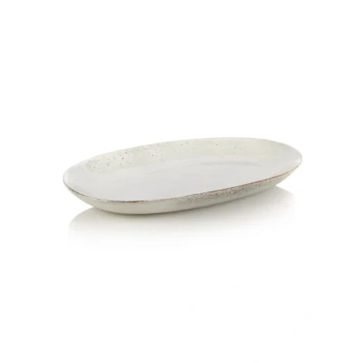 Afbeelding van Broste Copenhagen Nordic Sand serveerschaal 31 cm Lichtgrijs