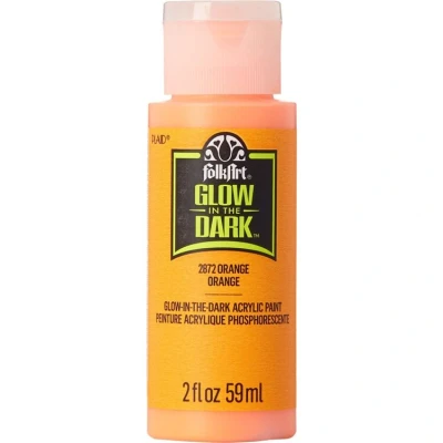 Afbeelding van Folkart Glow In The Dark Orange 2 fl oz (2872)