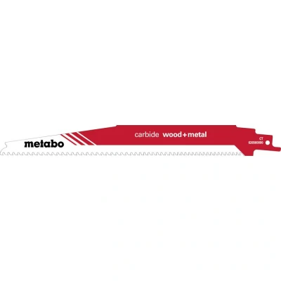 Afbeelding van Metabo 626560000 Reciprozaagblad carbid hout + metaal Zaagbladlengte 225 mm 1 stuk(s)