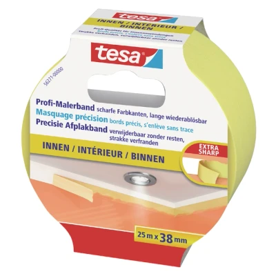 Afbeelding van Tesa Afplak tape voor binnen 25M X 38MM