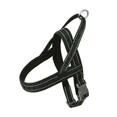 Afbeelding van Hurtta harness casual eco zwart 70 80cm