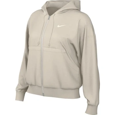 Afbeelding van Nike Sportswear W NSW Style FLC FZ Hoodie OS Sweater met rits, Dames, Maat: Large, Orewood/sail